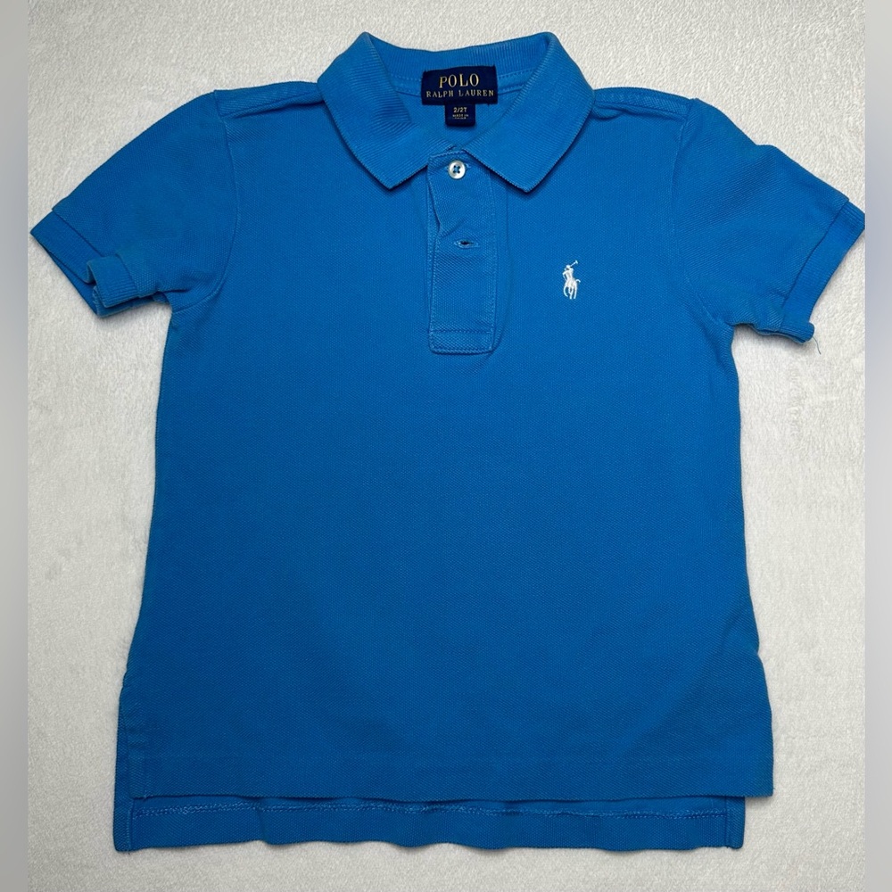 Polo by Ralph Lauren Kids Vibrant Blue Polo Shirt